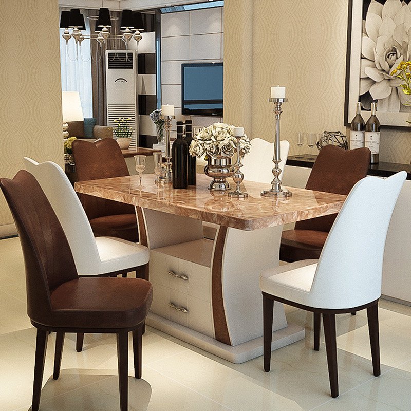 Lanoue仿大理石餐桌AllModern$263(图1)