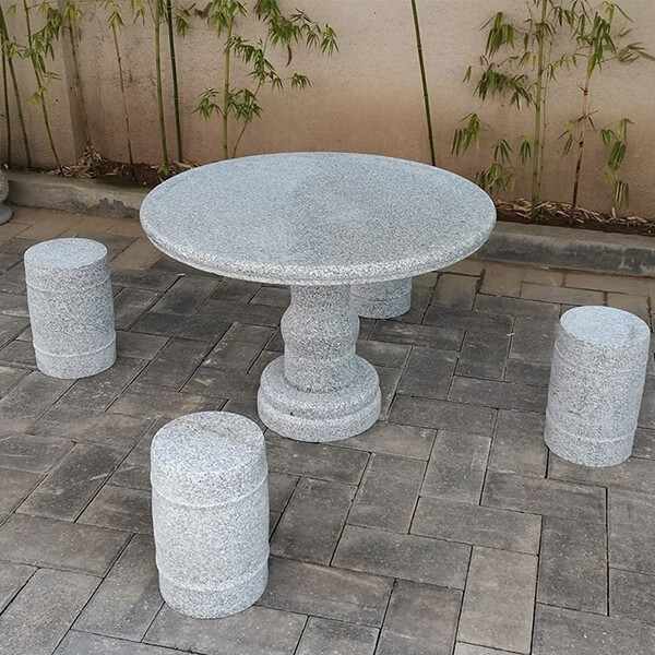 大理石石桌特点(图1)